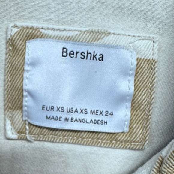 Bershka Camouflage Camo Utility Jacket Coat - Picture 6 of 6